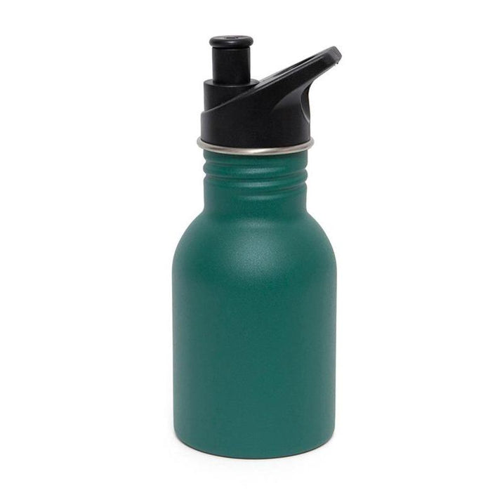 Petit Monkey drinkfles RVS pine green
