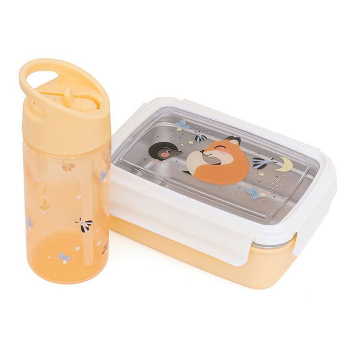 Petit Monkey drinkfles fox & fireflies