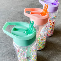 Petit Monkey drinkfles macaron popsicles coral