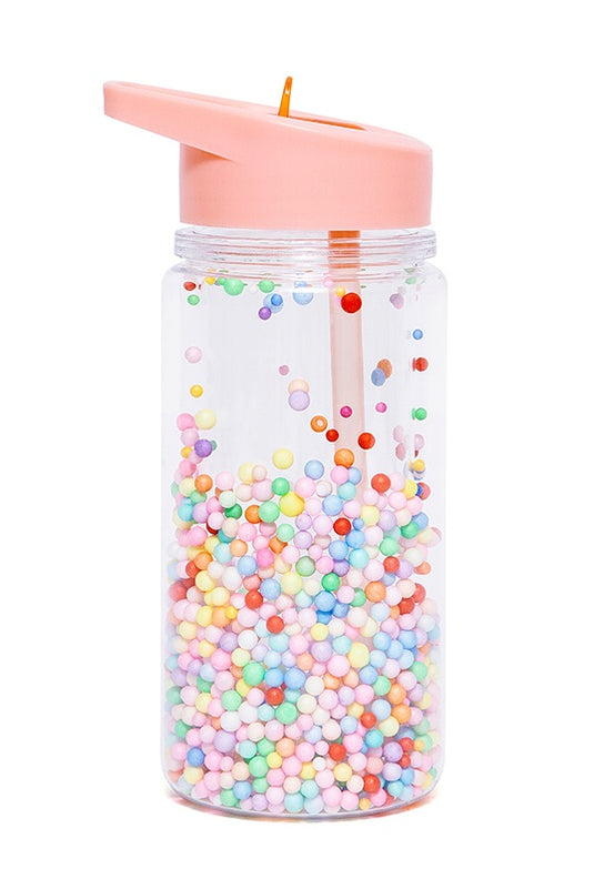 Petit Monkey drinkfles macaron popsicles coral