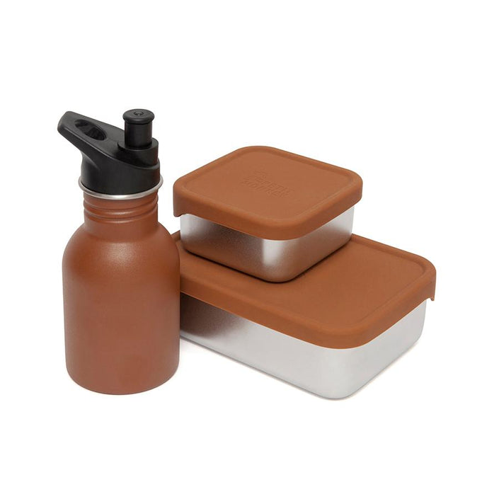 Petit Monkey lunchbox RVS Mae baked clay 10 x 10