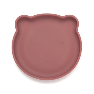 Petit Monkey siliconen bord bear mahogany rose