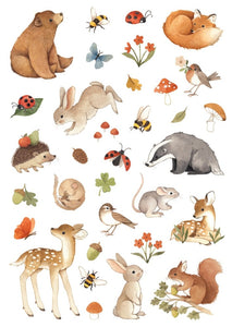 Petit Monkey tattoo's A day in the woods