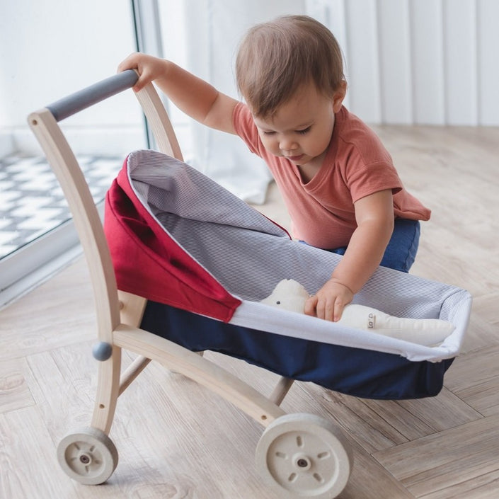 Plan Toys poppenwagen 2jr+