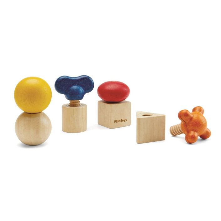 Plan Toys schroefspel nuts and bolts 2 jr+
