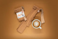 Silly Silas maillot zonder voetjes wol cappuchino 6-12 m