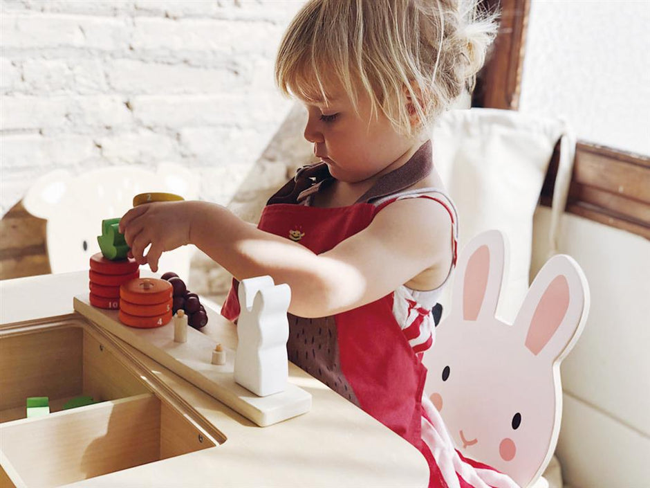 Tender Leaf Toys kindertafel + stoelen forest