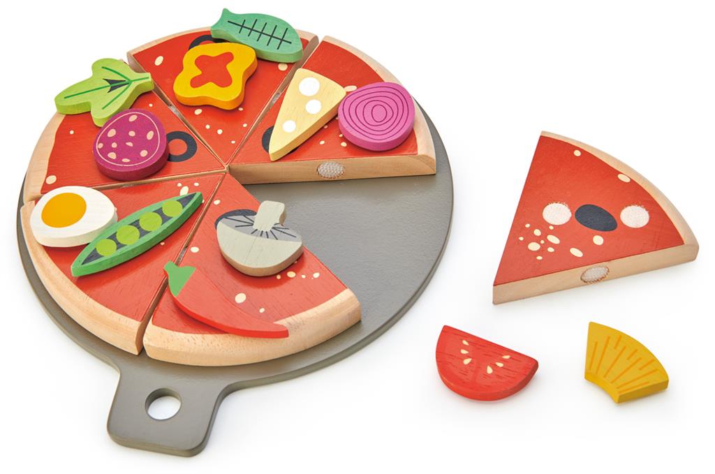 Tender Leaf Toys pizza in doos 3jr+