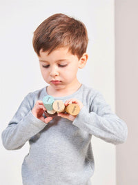 Tender Leaf Toys taxi bosdieren 18 m +