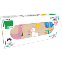 VILAC 6 houten trio puzzels Suzy Ultman 2 jr+