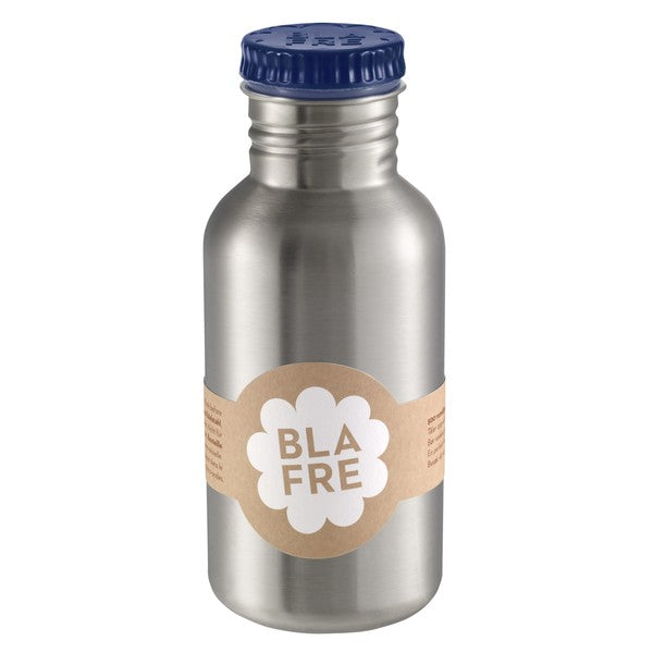 BLAFRE drinkfles RVS navy blue 500 ml