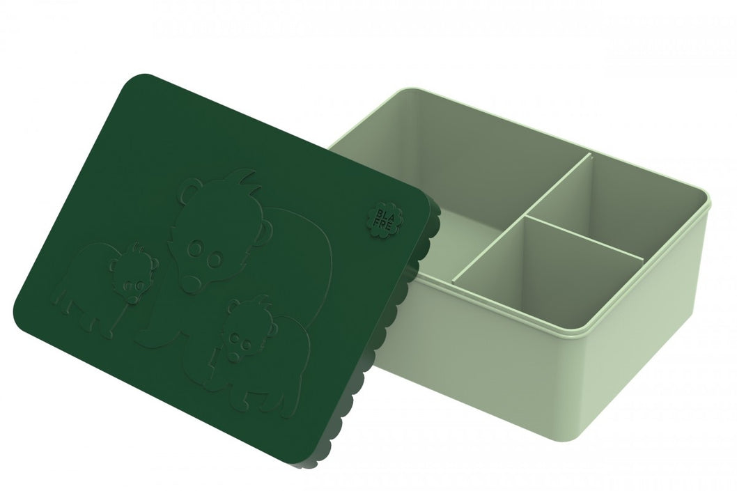 BLAFRE lunchbox ijsbeer mint donkergroen
