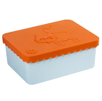BLAFRE lunchbox S vos blauw oranje