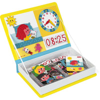 JANOD magneetboek klok kijken 3 jr+