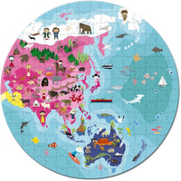 JANOD puzzel Aarde 6 jr/ 208 stks