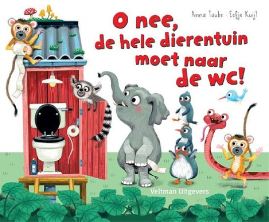 Oh nee, de hele dierentuin moet naar de WC 2jr+