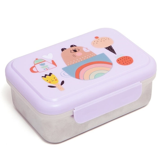 Petit Monkey broodtrommel RVS apple of my eye