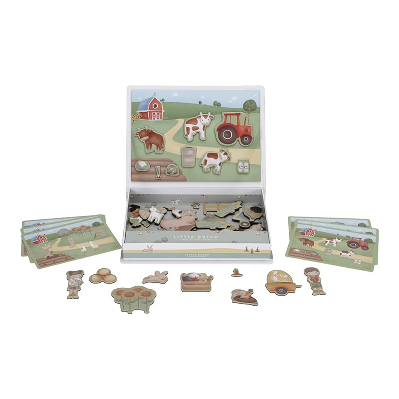 Little Dutch magneetboek Little farm 3 jr+ 8713291771598