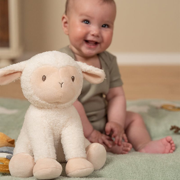 Little Dutch knuffel schaap Little Farm 25 cm 0 mnd+ LD8834d