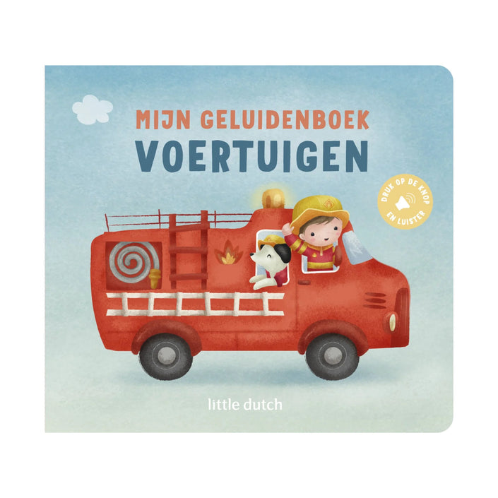Little Dutch geluidenboek voertuigen 1 jr+