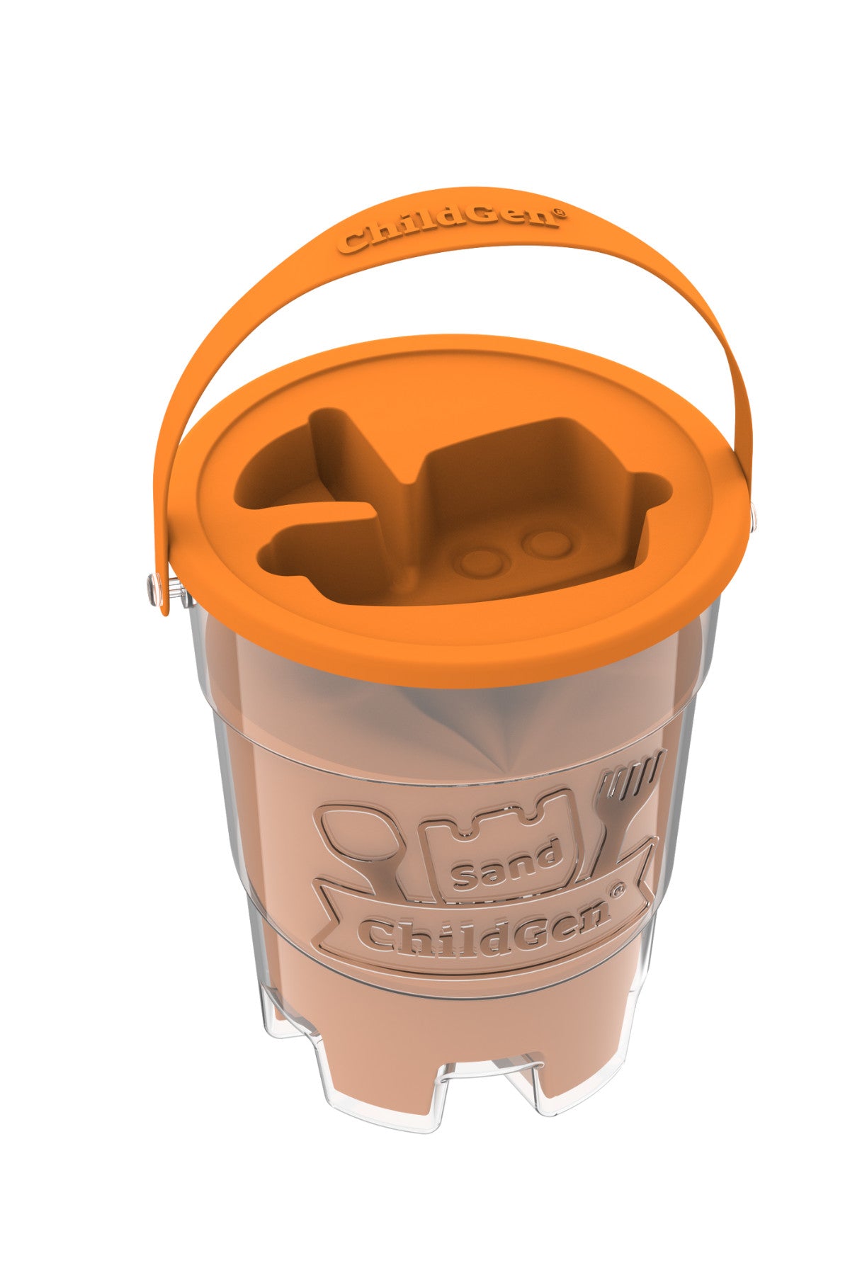 ChildGen speelzand oranje 500g 3 jr+