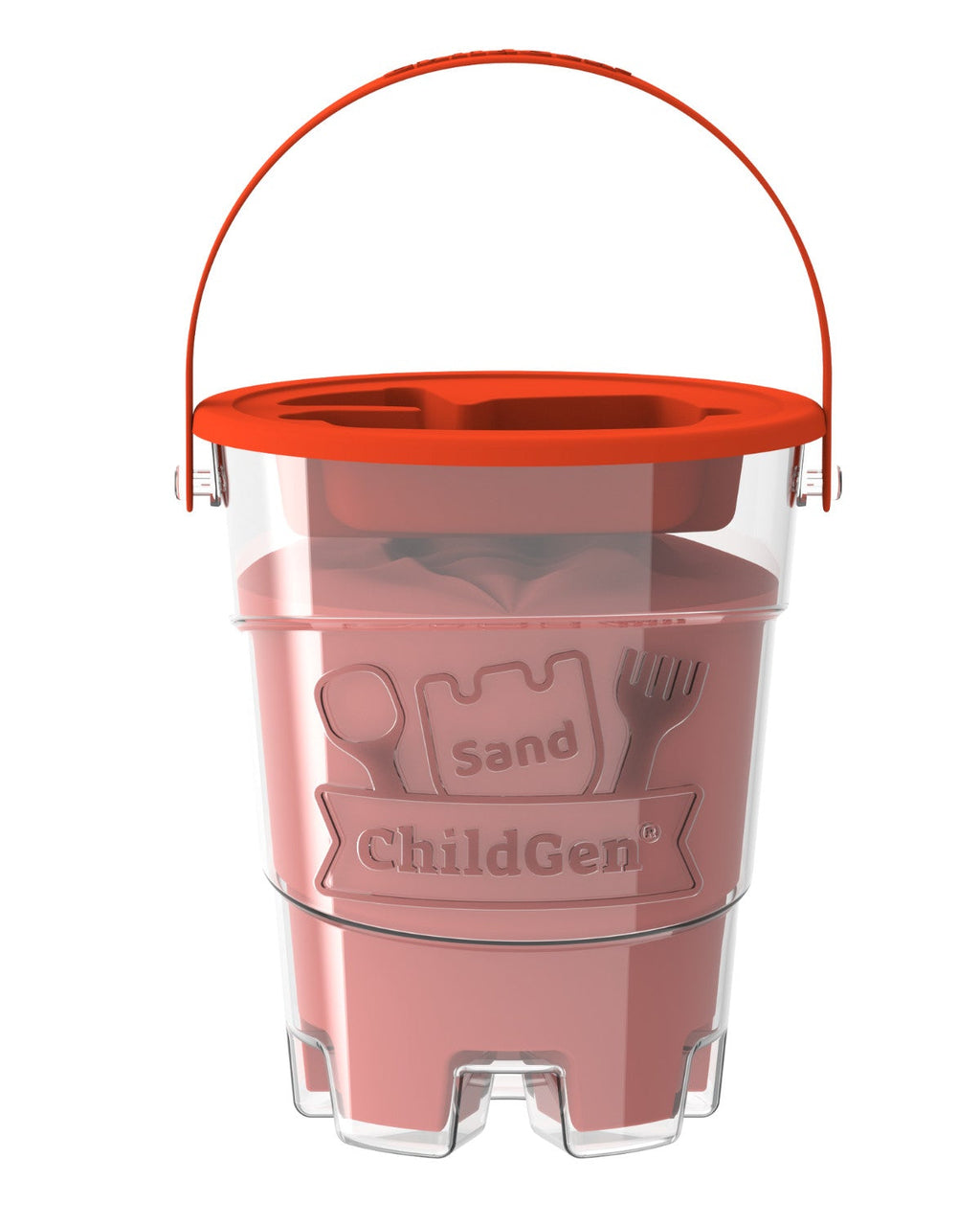ChildGen speelzand rood 500g 3 jr+ 0744504668600