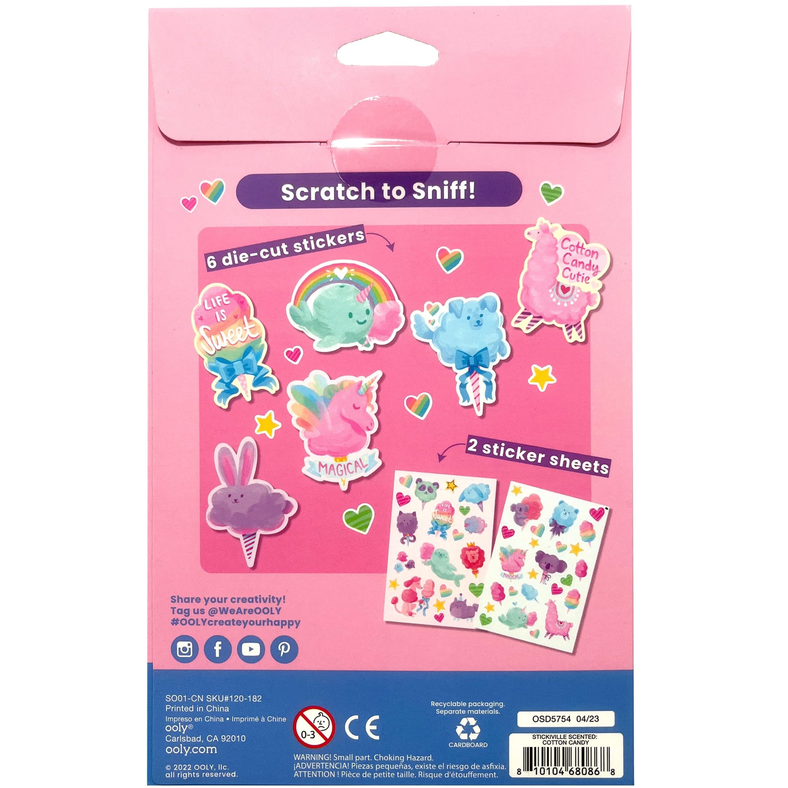 OOLY stickiville geurstickers Cotton Candy