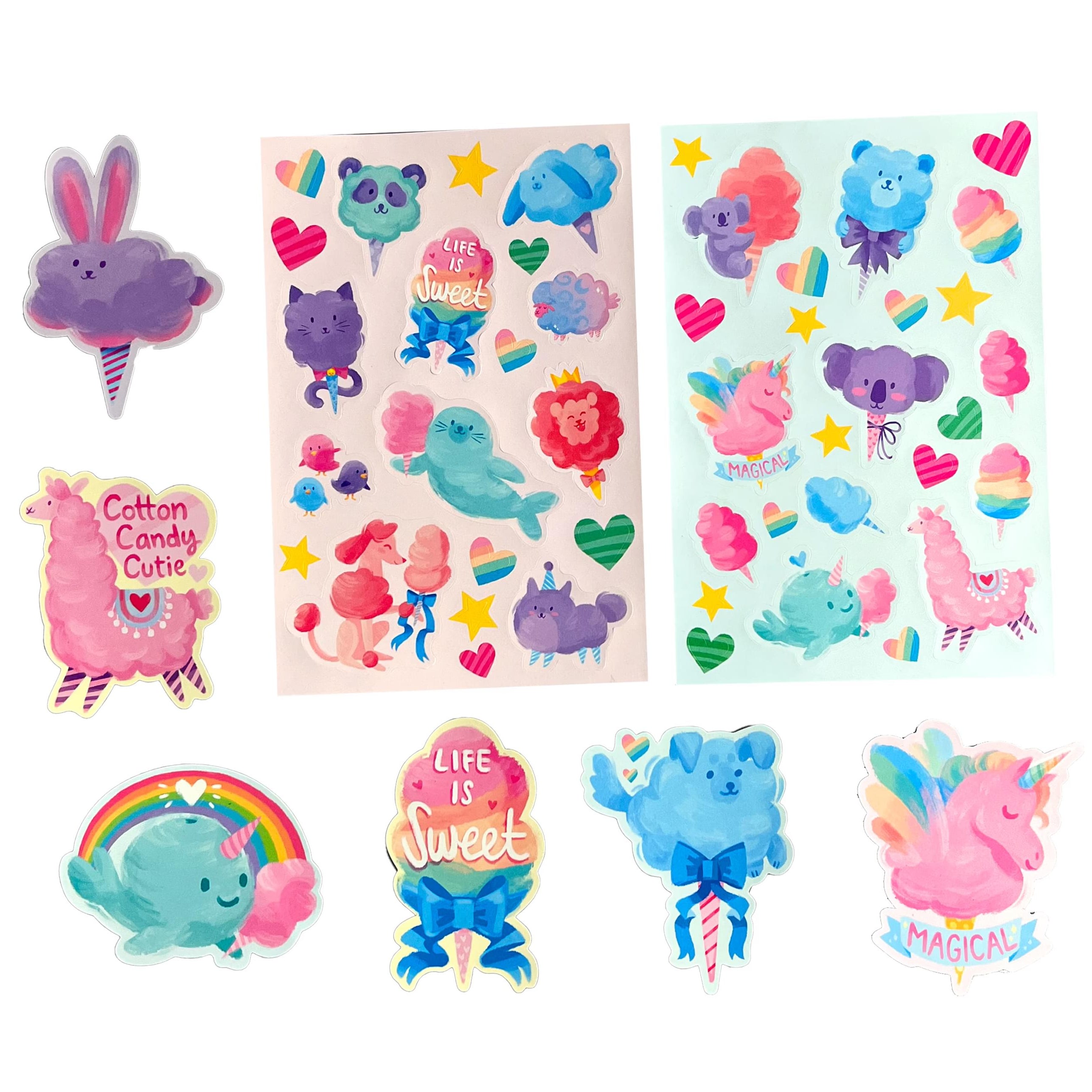 OOLY stickiville geurstickers Cotton Candy
