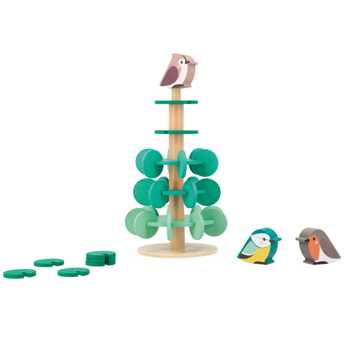 JANOD x WWF bouwset boom met vogeltjes 3 jr+
