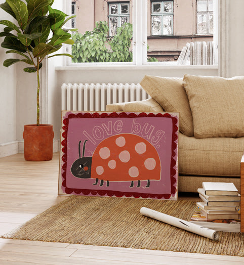 Studio loco poster Ladybug 70 x 50 cm kopen