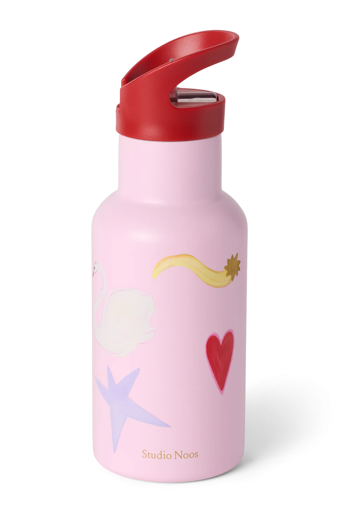 Studio Noos RVS drinkfles RVS 350 ml fantasy feast