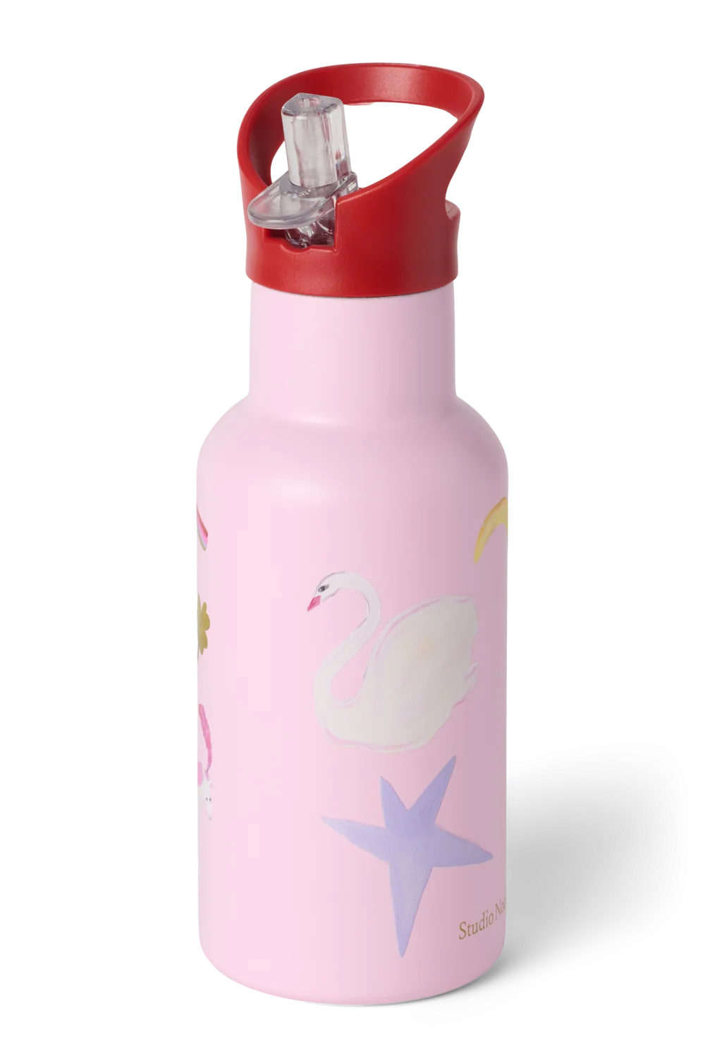 Studio Noos RVS drinkfles RVS 350 ml fantasy feast