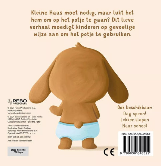 Op het potje - stap voor stap 1 jr+