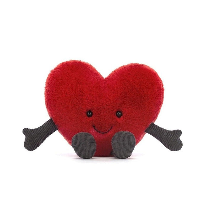 Jellycat knuffel Amuseable Red heart little A6REDHa