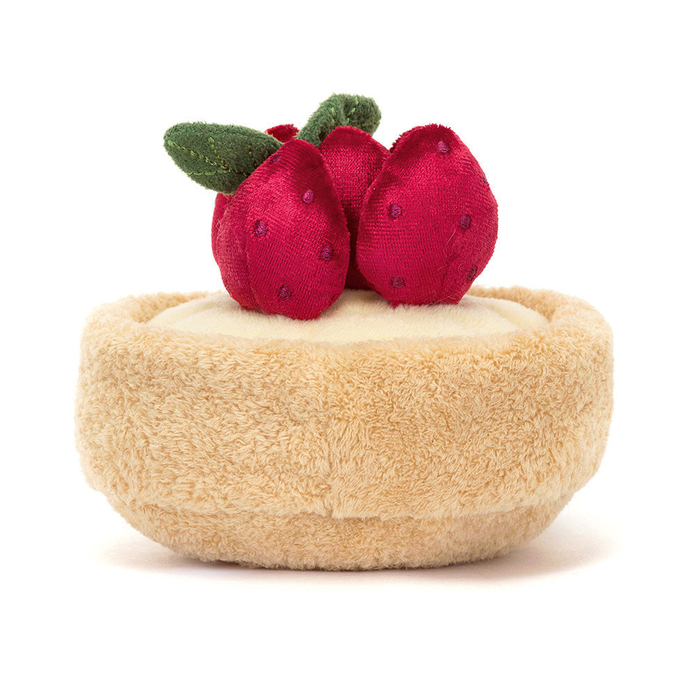 Jellycat knuffel Amuseables Fleurette Tarte Aux Fraises  A6TAF c