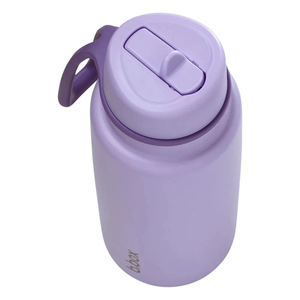 B.box stainless steel drinkfles lilac love 1L