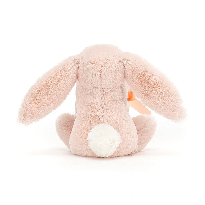 Jellycat knuffeldoekje en knuffel bashful bunny blossom blush