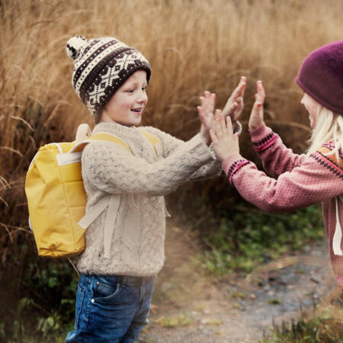 BLAFRE rugzak geel 3-5 jr7