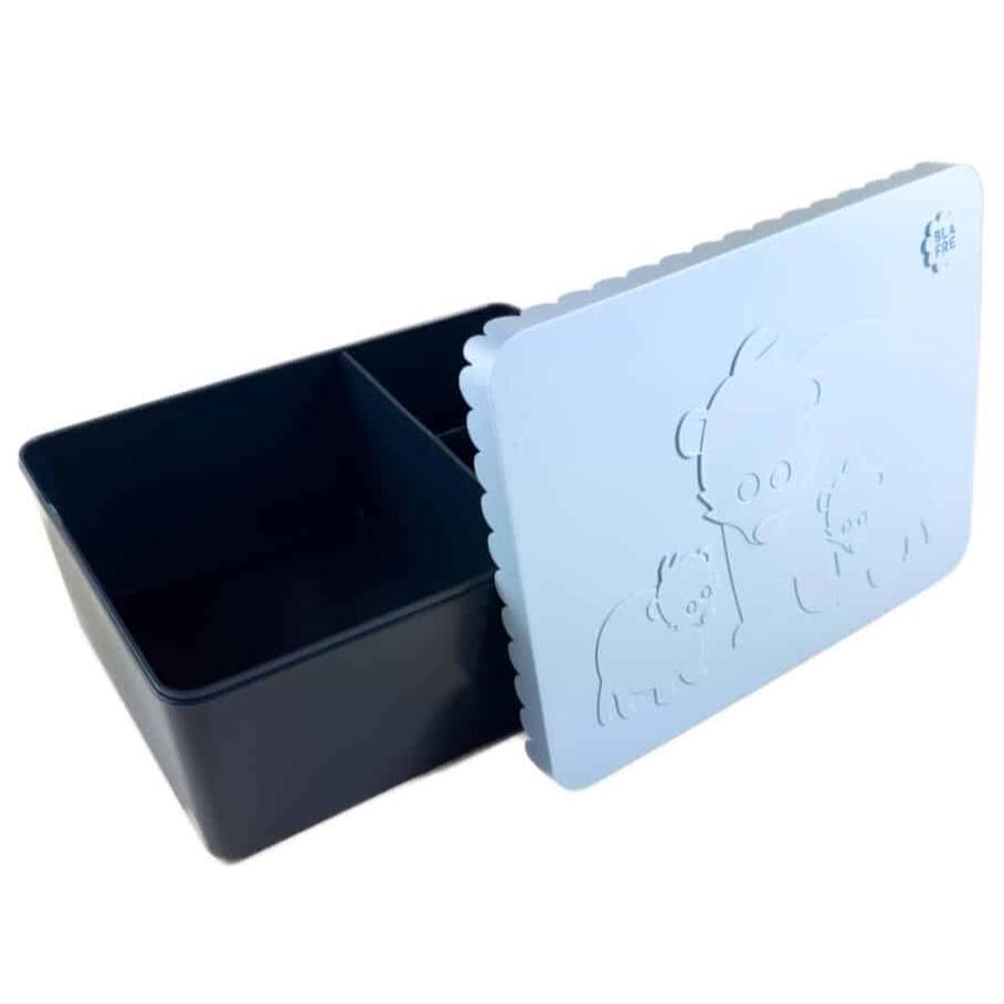 BLAFRE lunchbox ijsbeer lichtblauw navy kopen