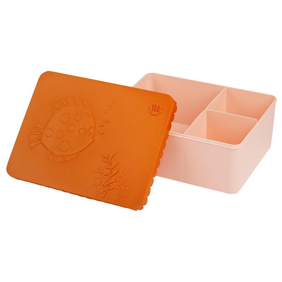 BLAFRE lunchbox sealife oranje lichtroze kopen