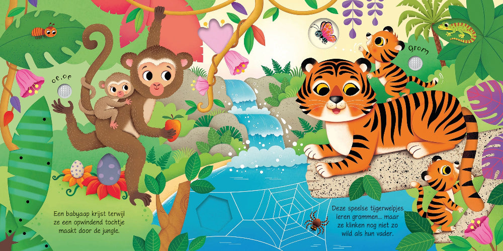 Babydieren - geluidenboek 1 jr+UA00692c