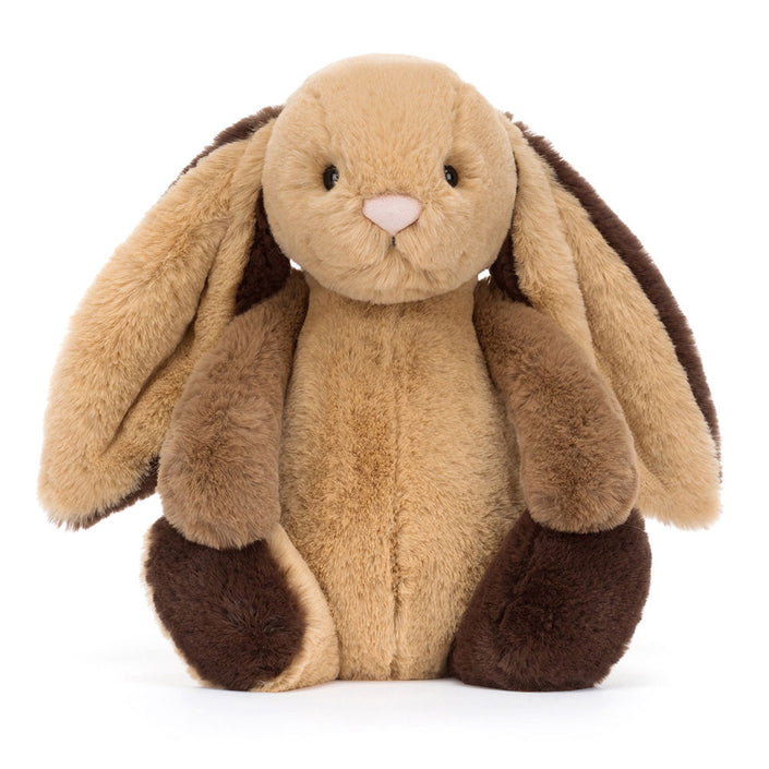 Jellycat knuffel Bashful Patchwork Brown Bunny