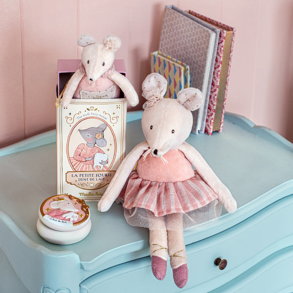 Moulin Roty tandendoosje Petite école 100% polyresin