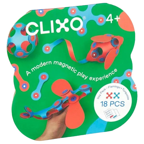 CLIXO itsy pack flamingo turquoise 18 pcs 4 jr+