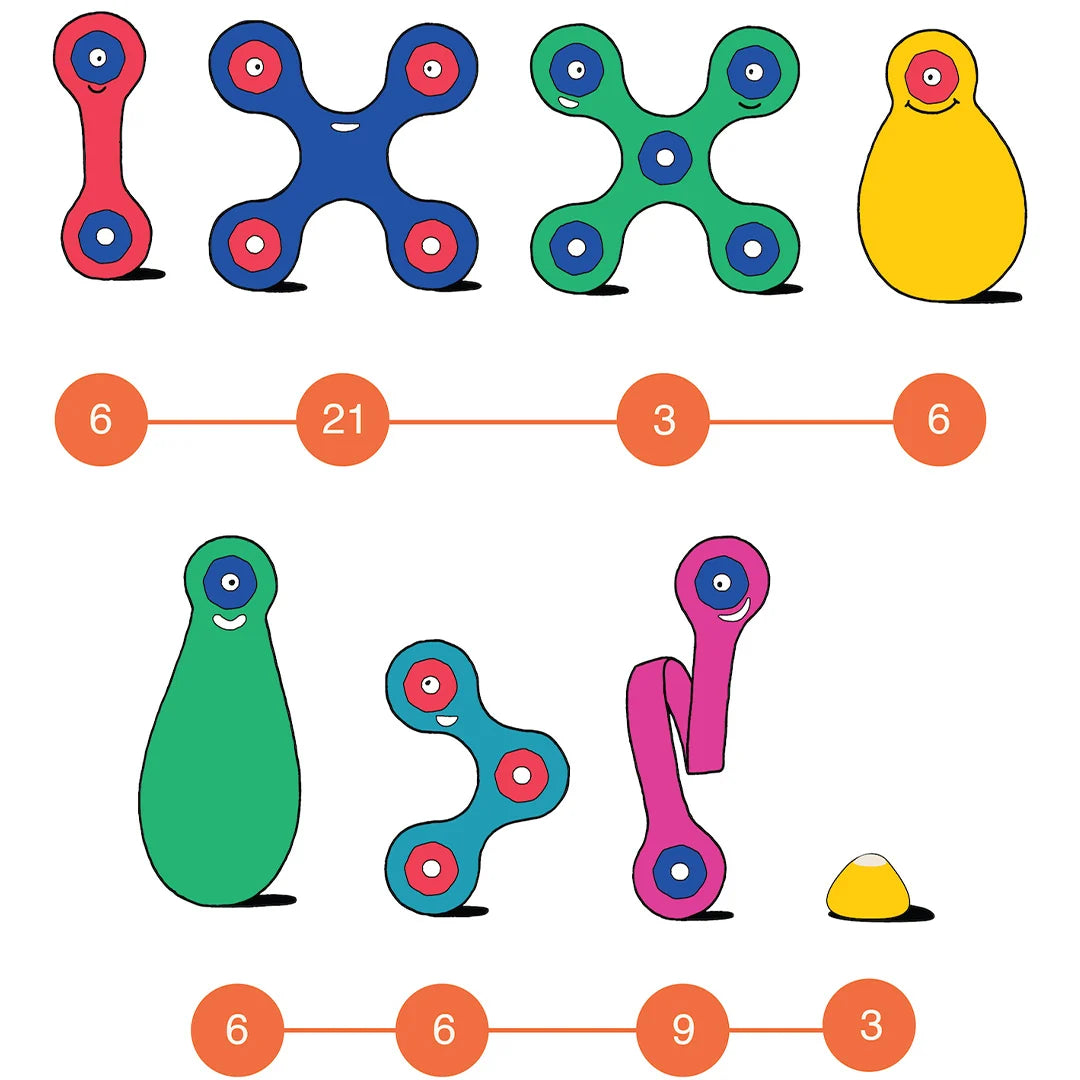 CLIXO super rainbow pack 60 pcs 4 jr+ 860005765973