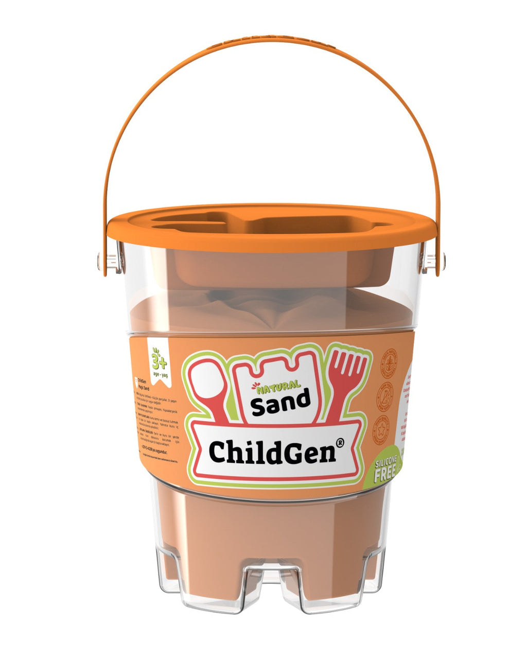 ChildGen speelzand oranje 500g 3 jr+ 0792868326100