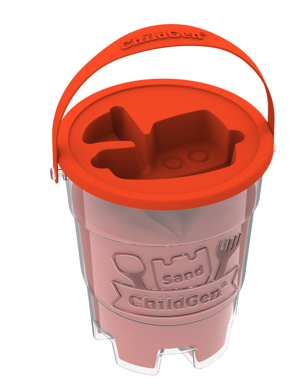 ChildGen speelzand rood 500g 3 jr+ 0744504668600