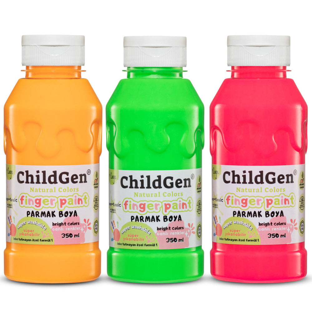 ChildGen vingerverf neon 2 jr+