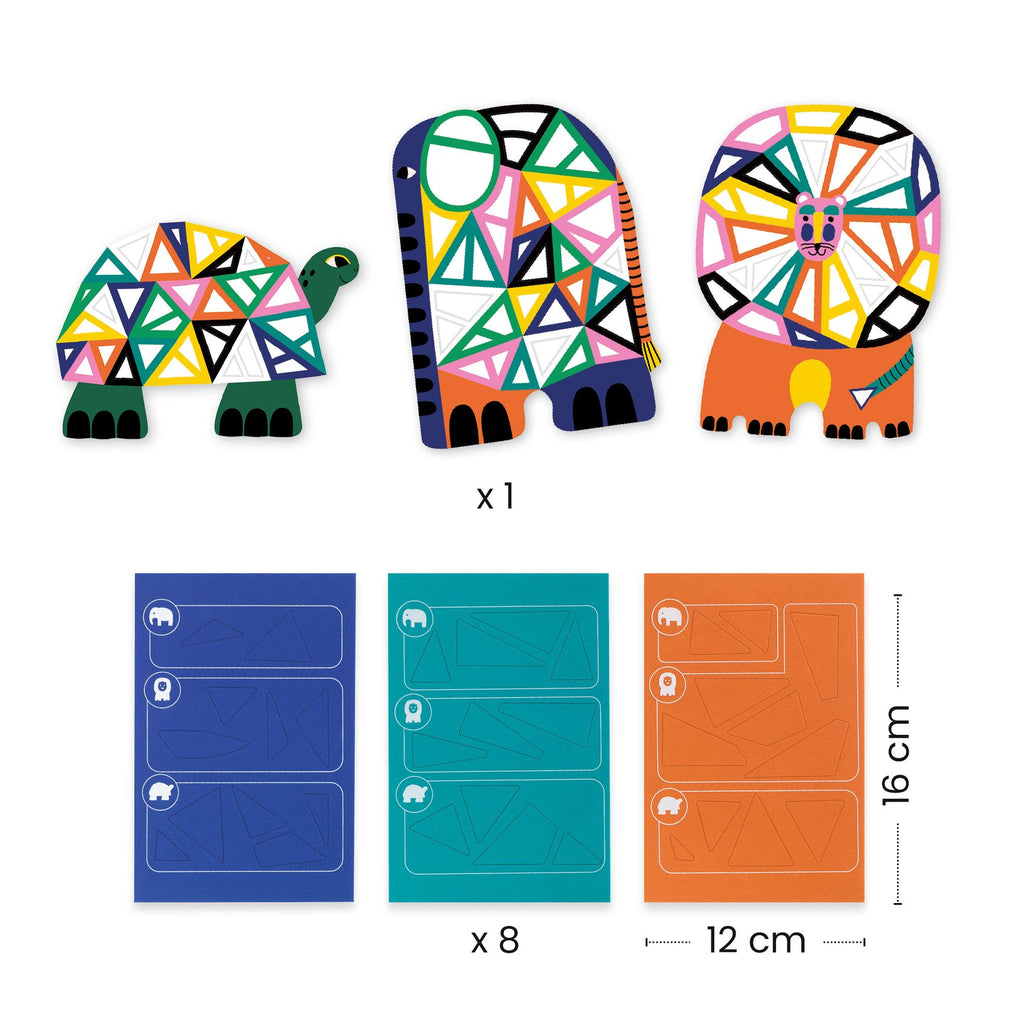 DJECO mozaieken Africa 4 jr+ 3070900000742