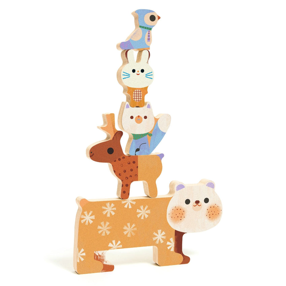 DJECO puzzel Woody Stack 12 mnd+DJ01090b